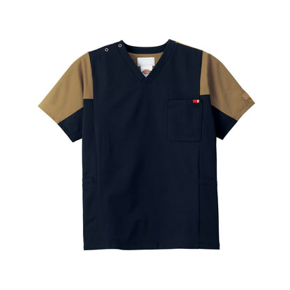 スクラブ（Dickies） | メディカルウェア | 1枚 | 7113SC | ダークネイビー×ベージュ