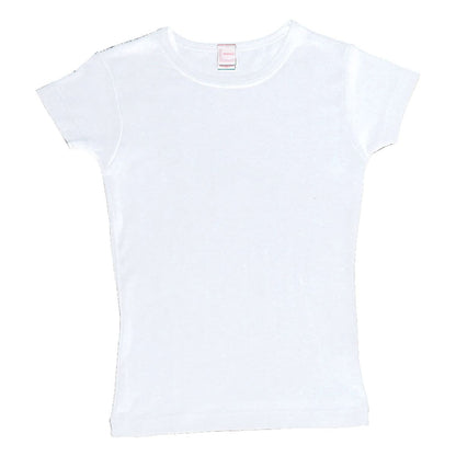 S/S　Tシャツ（袖口リブ無） | レディース | 1枚 | DM4312 | ホワイト