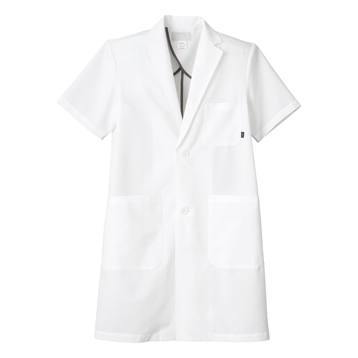 メンズシングルコート半袖 | ユニフォーム | 1枚 | 1542PH | ホワイト