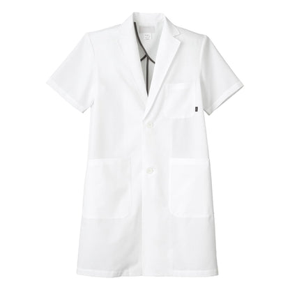 メンズシングルコート半袖 | ユニフォーム | 1枚 | 1542PH | ホワイト