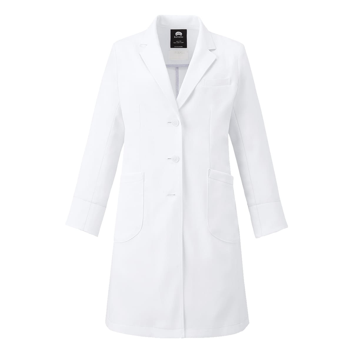 レディスシングルコート | ユニフォーム | 1枚 | 2537SG | ホワイト