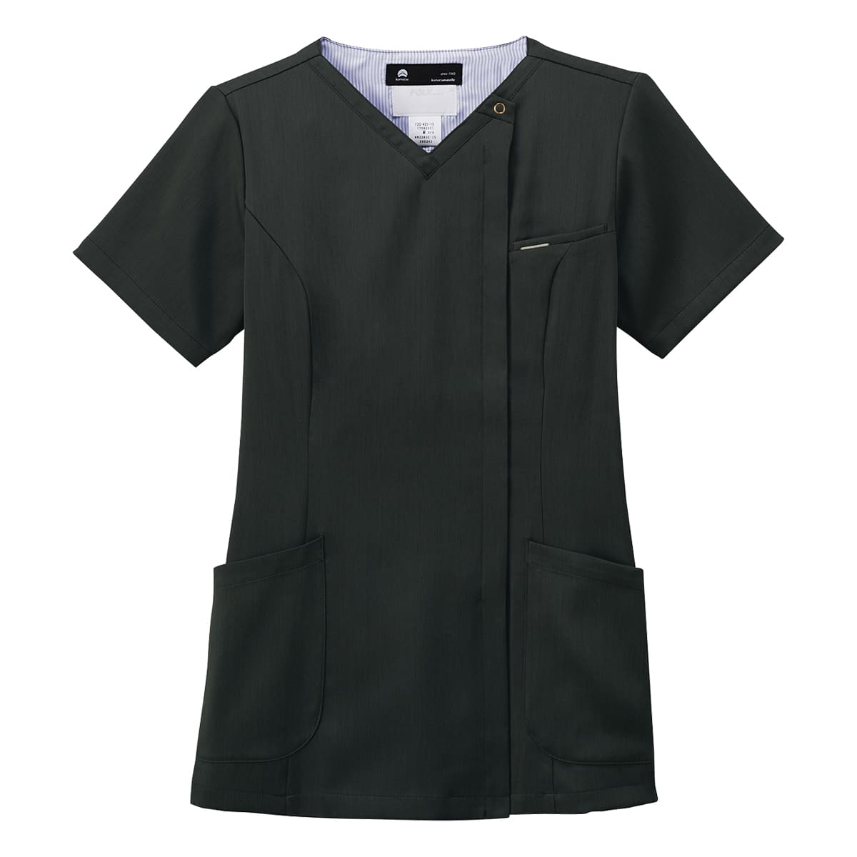 レディスジップスクラブ | ユニフォーム | 1枚 | 7082SC | チャコールグレー