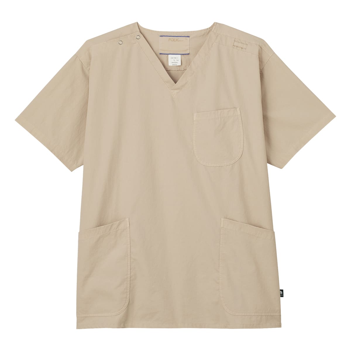 スクラブ | ユニフォーム | 1枚 | 7085SC | ベージュ