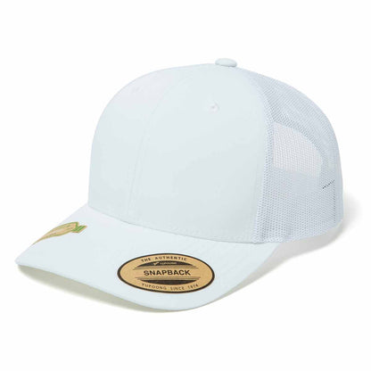 リサイクルド レトロトラッカー メッシュキャップ | ノベルティ(小物) | 1枚 | 6606R-JPLT | ホワイト
