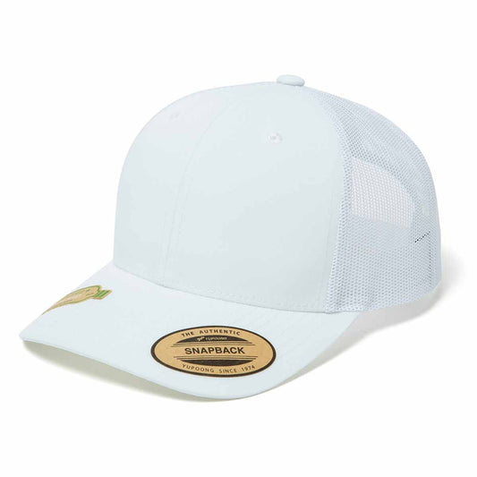 リサイクルド レトロトラッカー メッシュキャップ | ノベルティ(小物) | 1枚 | 6606R-JPLT | ホワイト