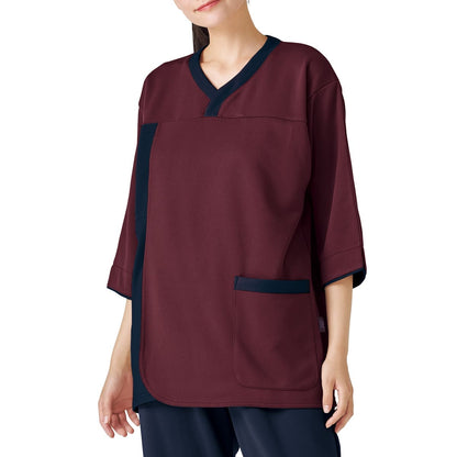 プルオーバー | ユニフォーム | 1枚 | 7075SK | バーガンディ×ネイビー