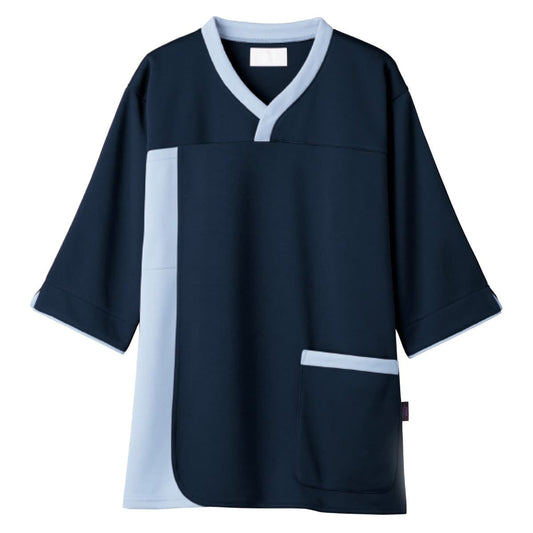 プルオーバー | ユニフォーム | 1枚 | 7075SK | ネイビー×サックス