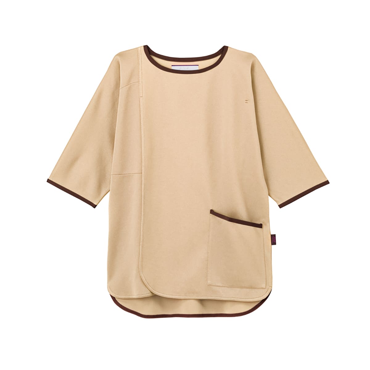 検診衣 | ユニフォーム | 1枚 | 7086BK | サンド
