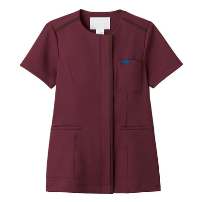 ジップスクラブ | 医療介護ユニフォーム | 1枚 | 7100SC | バーガンディ