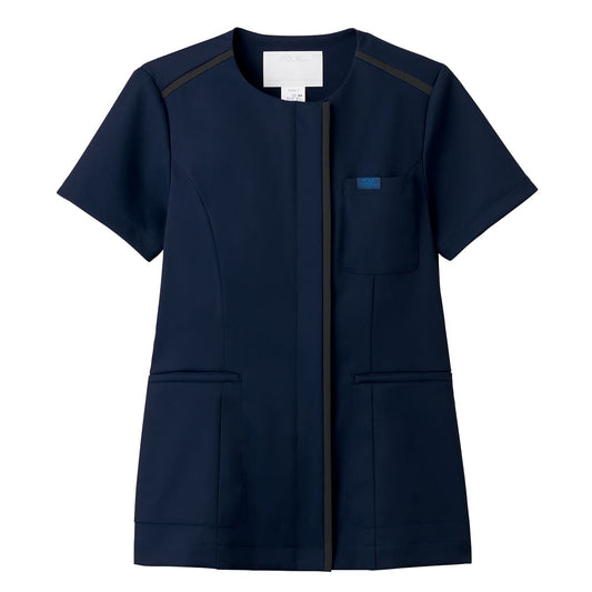 ジップスクラブ | 医療介護ユニフォーム | 1枚 | 7100SC | ダークネイビー