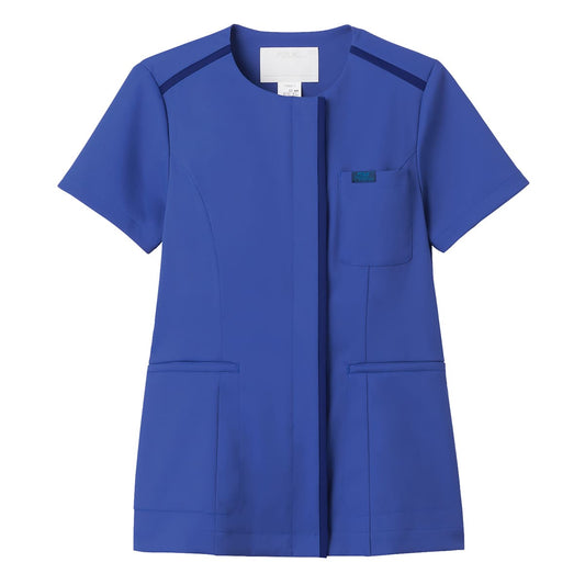 ジップスクラブ | 医療介護ユニフォーム | 1枚 | 7100SC | サファイアブルー