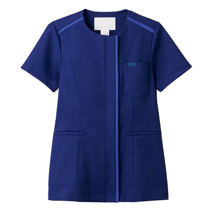 ジップスクラブ | 医療介護ユニフォーム | 1枚 | 7100SC | ミディアムブルー