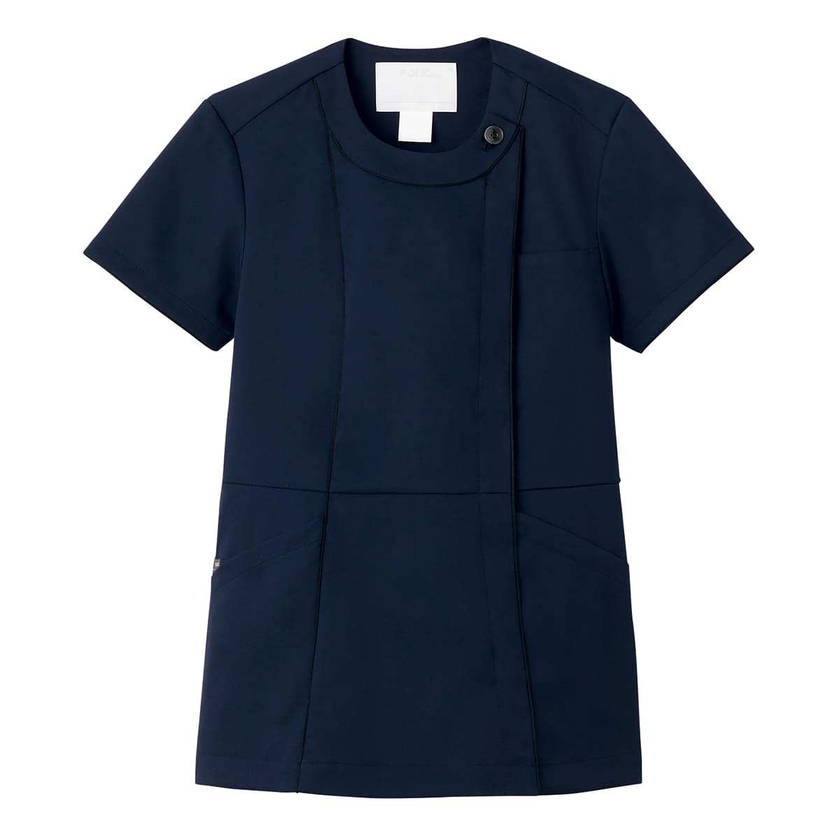 レディスジップスクラブ | 医療介護ユニフォーム | 1枚 | 7101SC | ダークネイビー