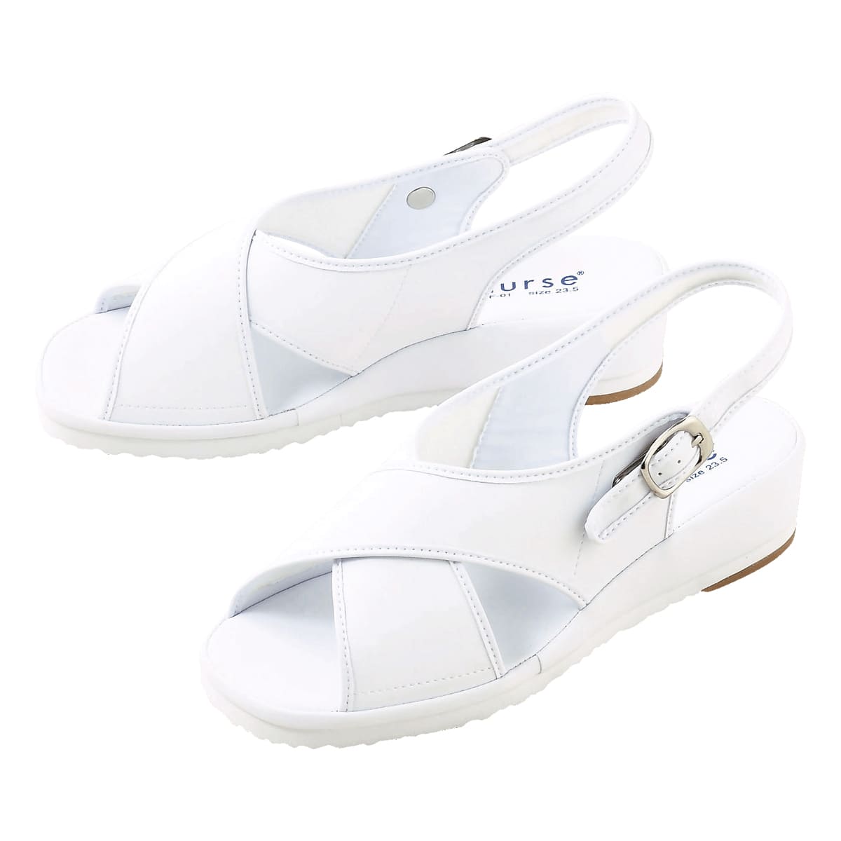 クロスサンダル | 医療介護ユニフォーム | 1枚 | 750 | ホワイト