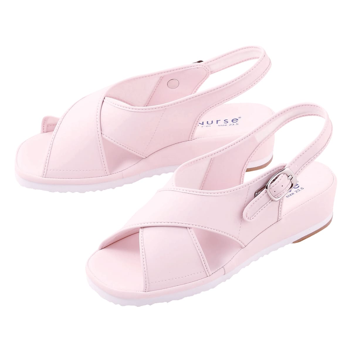 クロスサンダル | 医療介護ユニフォーム | 1枚 | 750 | ピンク