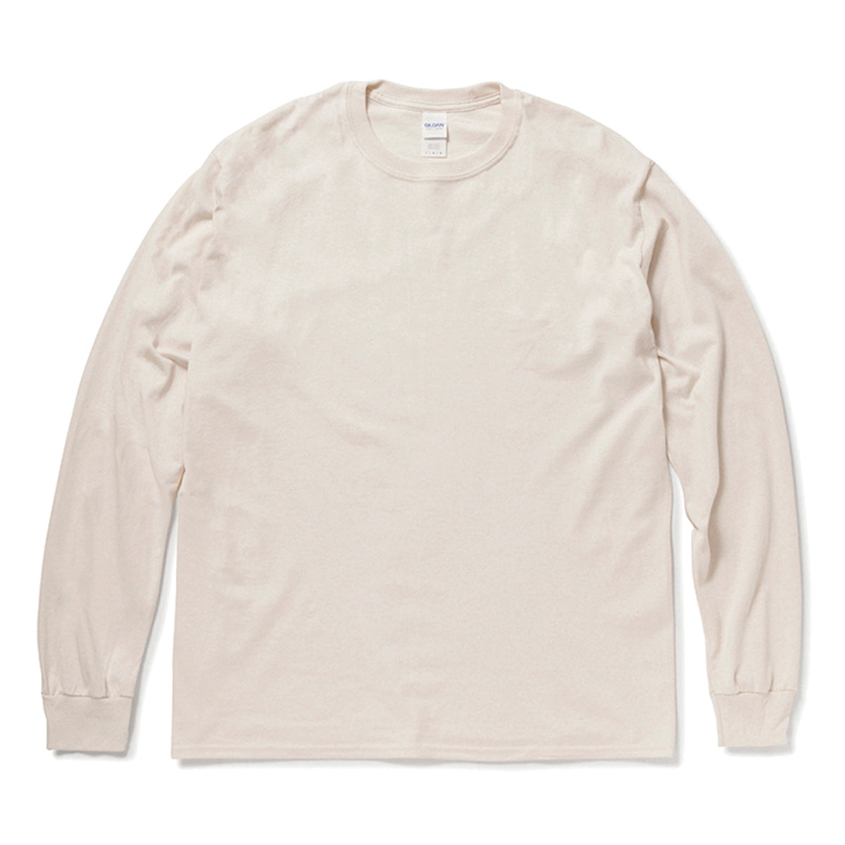 6.0オンス ウルトラコットン 長袖Tシャツ（アメリカンフィット） | メンズ | 1枚 | 2400 | ナチュラル
