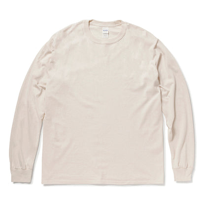 6.0オンス ウルトラコットン 長袖Tシャツ（アメリカンフィット） | メンズ | 1枚 | 2400 | ナチュラル