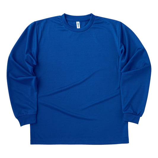 ドライロングスリーブTシャツ | キッズ | 1枚 | 00304-ALT | ジャパンブルー