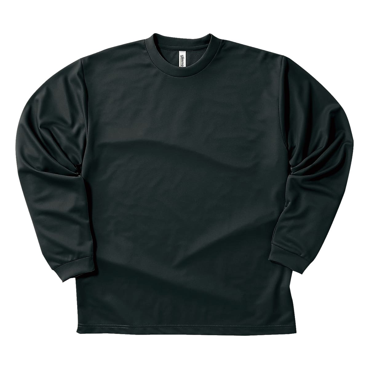 ドライロングスリーブTシャツ | キッズ | 1枚 | 00304-ALT | スモークブラック