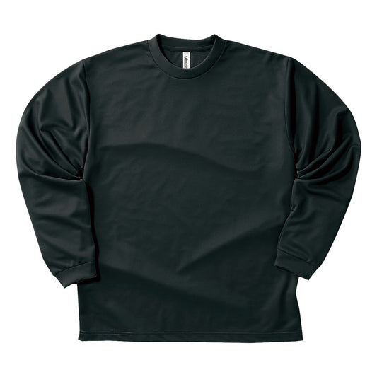 ドライロングスリーブTシャツ | メンズ | 1枚 | 00304-ALT | スモークブラック