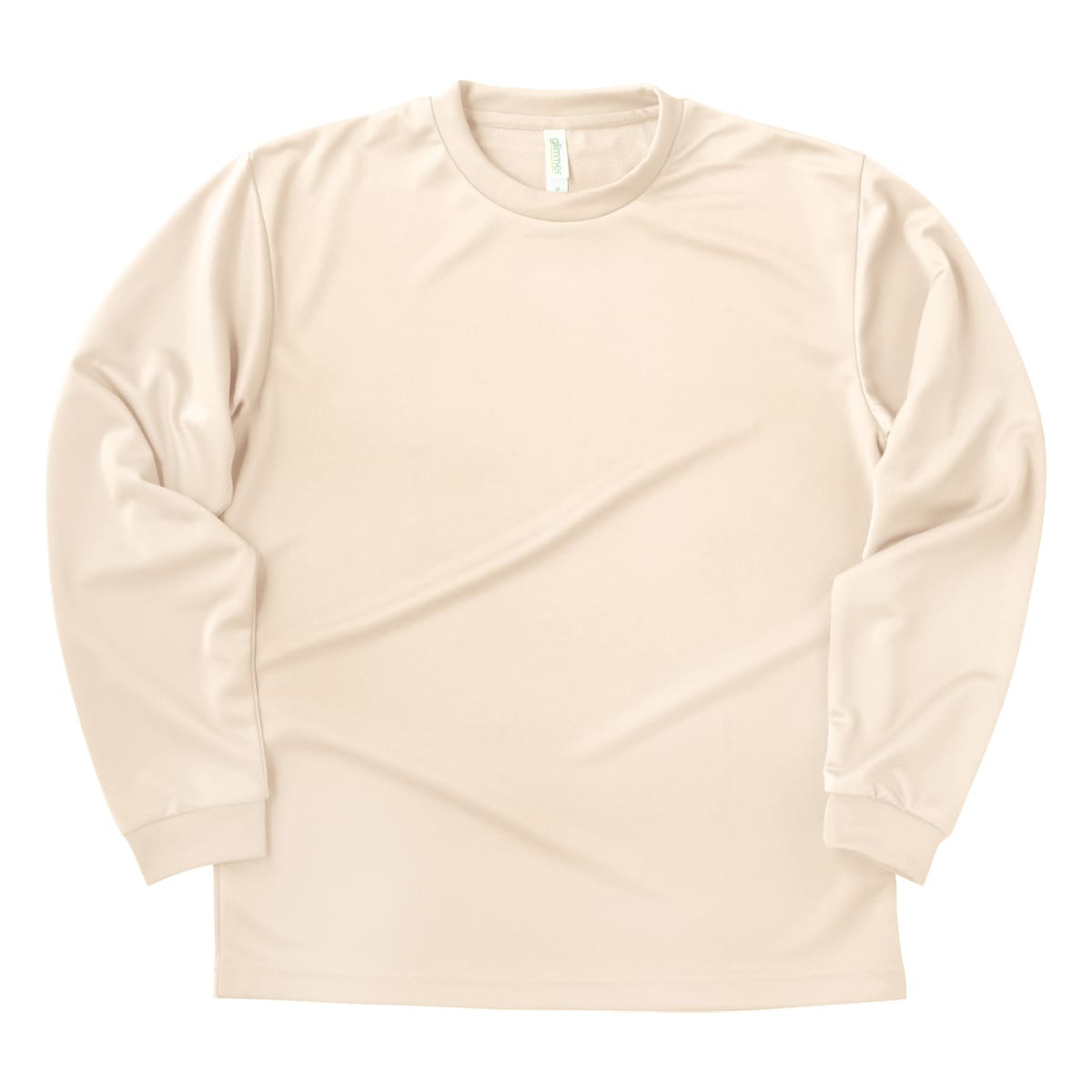ドライロングスリーブTシャツ | メンズ | 1枚 | 00304-ALT | ライトベージュ