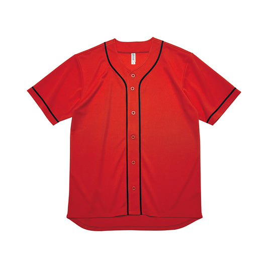4.4オンス ドライ ベースボールシャツ | メンズ | 1枚 | 00341-ABB | レッド
