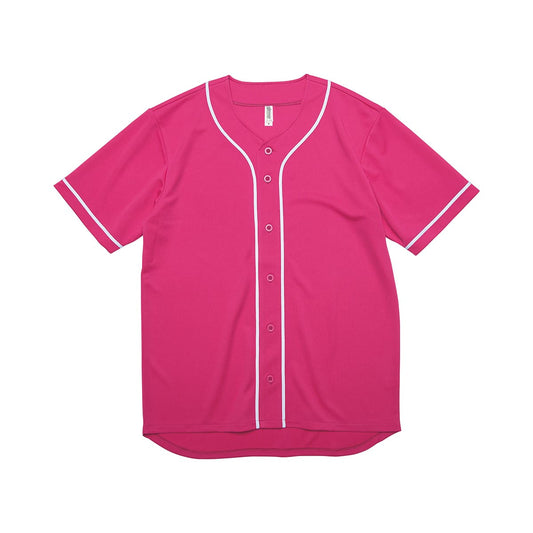 4.4オンス ドライ ベースボールシャツ | ビッグサイズ | 1枚 | 00341-ABB | ホットピンク