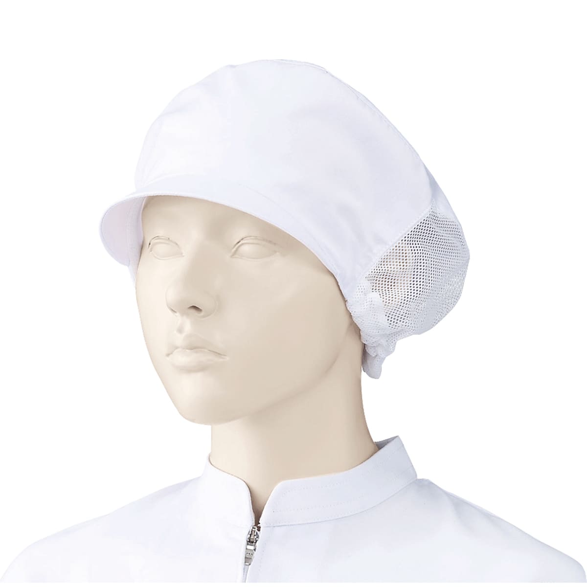 女子帽子（後ろメッシュ付）（2枚入） | ユニフォーム | 1枚 | 482-KZ2 | ホワイト