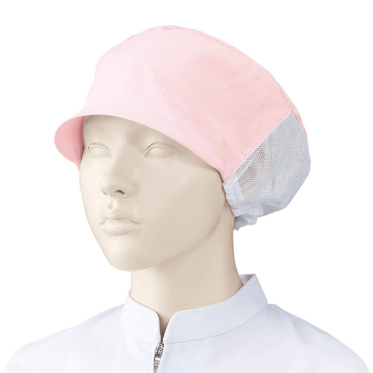 女子帽子（後ろメッシュ付）（2枚入） | ユニフォーム | 1枚 | 482-KZ2 | ピンク