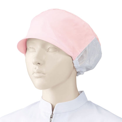 天井メッシュ帽子（2枚入） | ユニフォーム | 1枚 | 482-KZ3 | ピンク