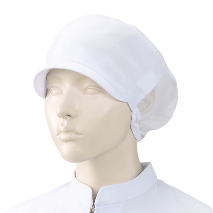 女子帽子（後ろメッシュ付）（2枚入） | ユニフォーム | 1枚 | 482-KZ5 | ホワイト