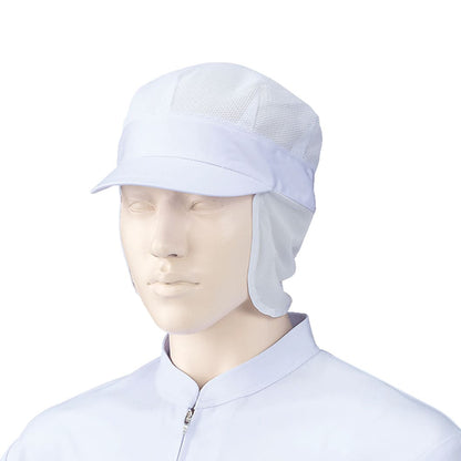 八角帽子（オールメッシュ）（2枚入） | ユニフォーム | 1枚 | 484-KZ3 | ホワイト
