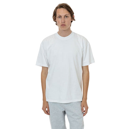 los angeles apparel S/S Grmnt Dye Crew Neck 6.5oz | メンズ | 1枚 | 1801GD | WHITE