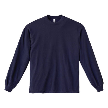 los angeles apparel S/S Grmnt Dye Crew Neck 6.5oz | メンズ | 1枚 | 1807GD | NAVY