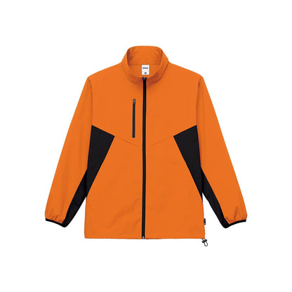 リサイクルストレッチワークブルゾン（ポリジン加工） | メンズ | 1枚 | MJ0084 | オレンジ