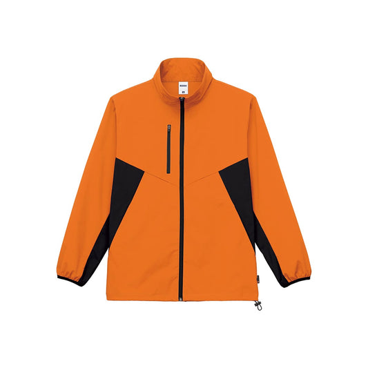 リサイクルストレッチワークブルゾン（ポリジン加工） | メンズ | 1枚 | MJ0084 | オレンジ