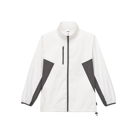 リサイクルストレッチワークブルゾン（ポリジン加工） | メンズ | 1枚 | MJ0084 | ホワイト