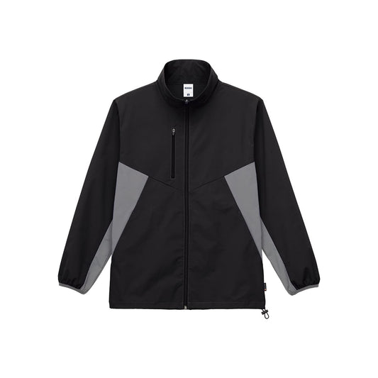 リサイクルストレッチワークブルゾン（ポリジン加工） | メンズ | 1枚 | MJ0084 | ブラック