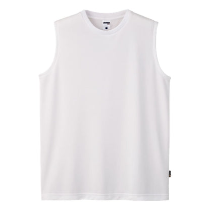 ノースリーブTシャツ（ポリジン加工） | ビッグサイズ | 1枚 | MS1165O | ホワイト