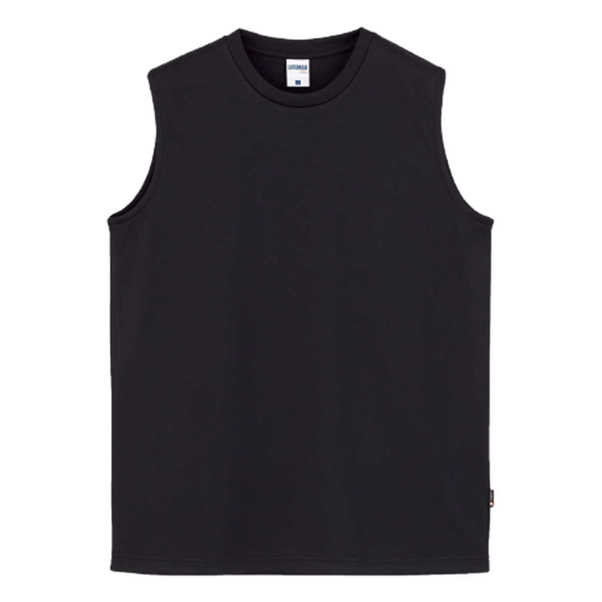 ノースリーブTシャツ（ポリジン加工） | ビッグサイズ | 1枚 | MS1165O | ブラック