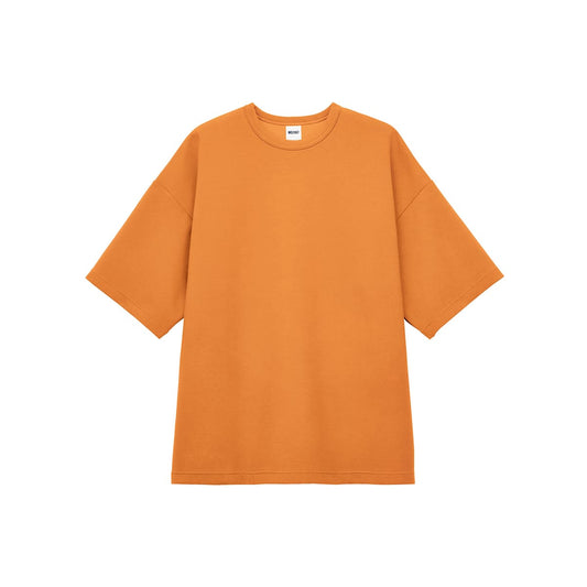 8.5オンス ダンボールニットビッグシルエットTシャツ（ポリジン加工） | メンズ | 1枚 | MS1167 | オレンジ
