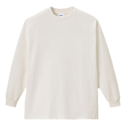 6.5オンス ピグメントダイ ロングスリーブTシャツ | メンズ | 1枚 | MS1171 | オフホワイト