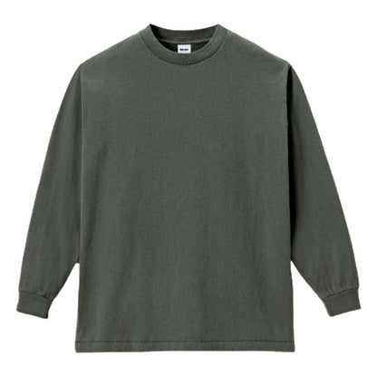 6.5オンス ピグメントダイ ロングスリーブTシャツ | メンズ | 1枚 | MS1171 | ブラック