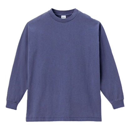 6.5オンス ピグメントダイ ロングスリーブTシャツ | メンズ | 1枚 | MS1171 | ネイビー