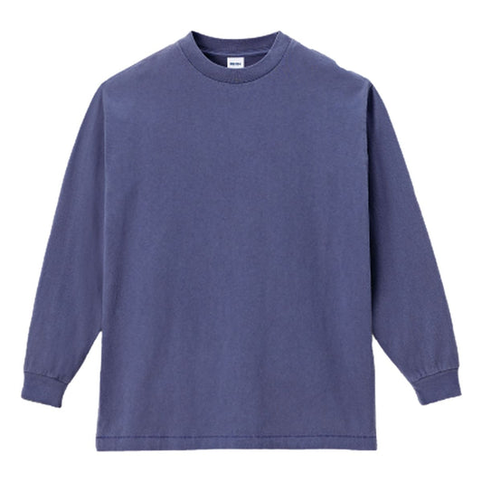 6.5オンス ピグメントダイ ロングスリーブTシャツ | メンズ | 1枚 | MS1171 | ネイビー
