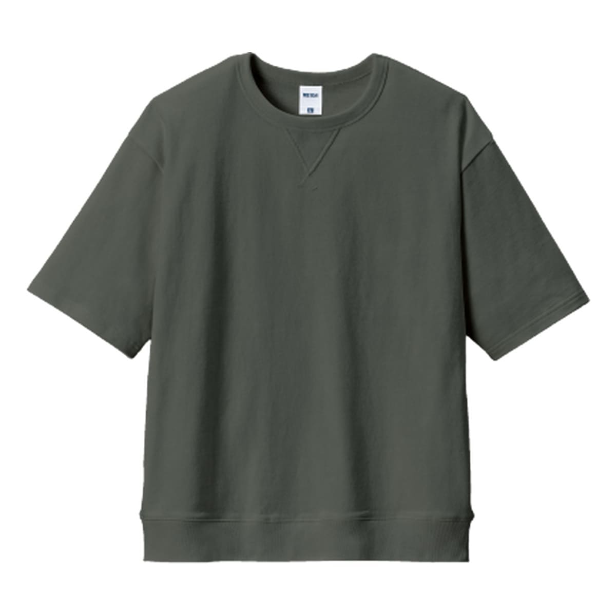 10.2オンス スーパーヘビーウェイトガゼット付きTシャツ | メンズ | 1枚 | MS1185 | チャコールグレー