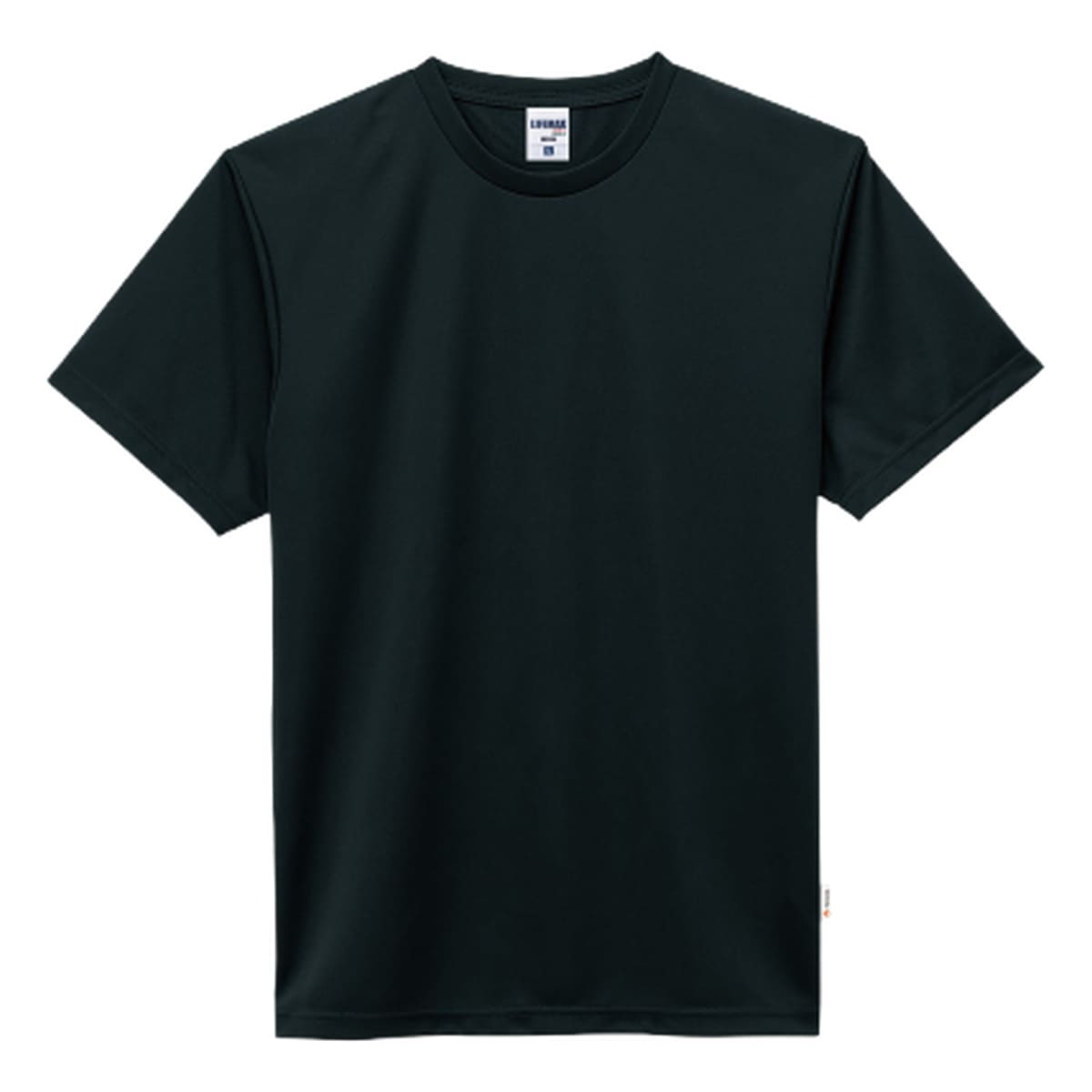 4.3オンス ドライTシャツ（ポリジンW加工） | メンズ | 1枚 | MS1190 | ブラック