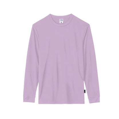 4.3オンスドライロングスリーブTシャツ（ポリジン加工） | メンズ | 1枚 | MS1609 | ライトパープル