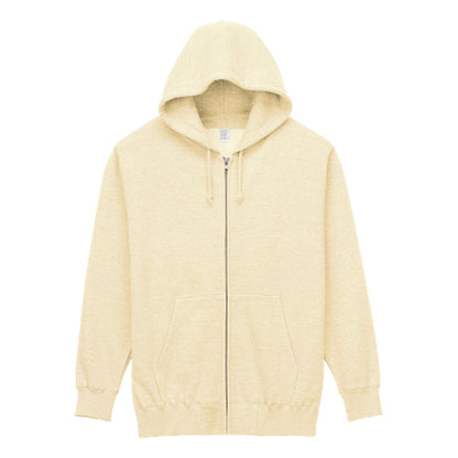 10.0オンス フードジップパーカ（裏パイル） | ビッグサイズ | 1枚 | MS2134O | アイボリー