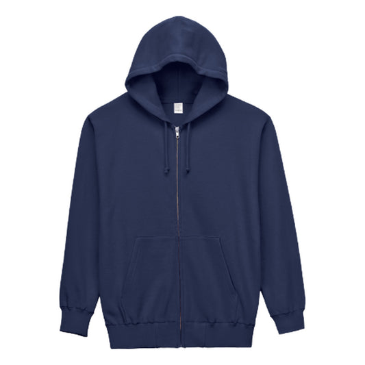 10.0オンス フードジップパーカ（裏パイル） | ビッグサイズ | 1枚 | MS2134O | インディゴ